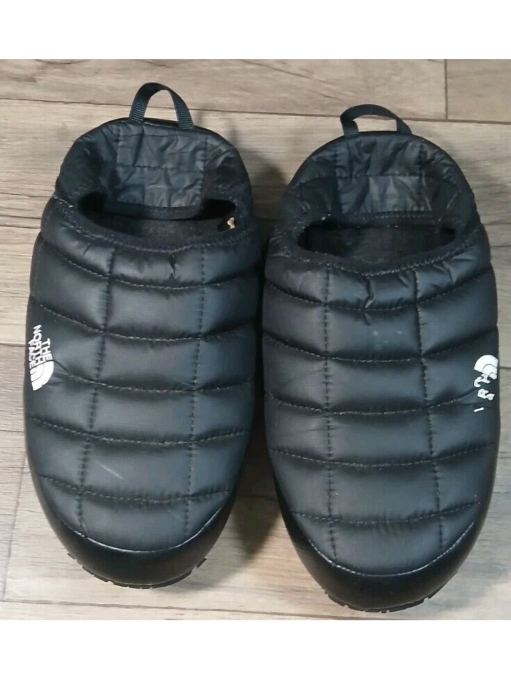 The North Face ThermoBall Traction Mule V slippers in black quilted Size Women 8